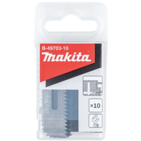 Lames scie sabre Makita 55x18x0 55 mm 10 unités