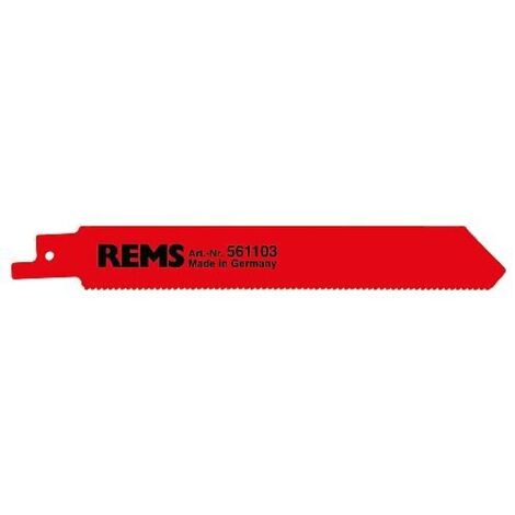 Lames scie sabre Rems 561102R05 200 mm 5 unités