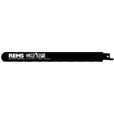 Lames scie sabre Rems 561113R05 5 unités