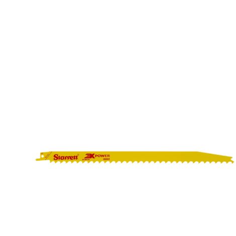 Lames scie sabre Starrett BT123 5 unités