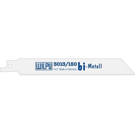 Lames scie sabre Wilpu 3013/250 230 mm 5 unités