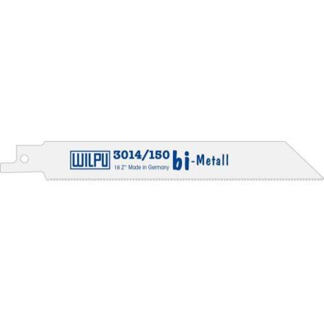 Lames scie sabre Wilpu 3014/200 180 mm 5 unités