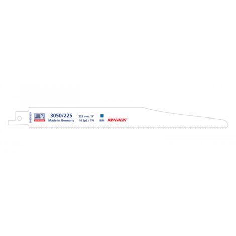 Lames scie sabre Wilpu 3050/225 3 unités