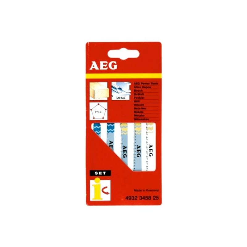 Lames scie sauteuse t assorties par 5 scie sauteuse