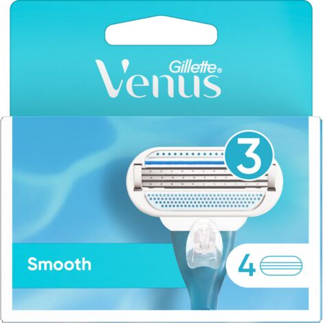 Lamette da barba Gillette Venus Classic da donna, 4 pezzi.
