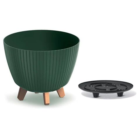 Lamia DLAL300 vaso da fiori verde pino Prosperplast