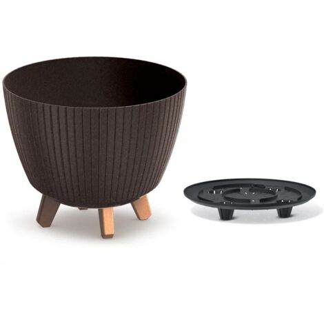 Lamia ECO Wood DLAL300W Coffee Flowerpot Prosperplast