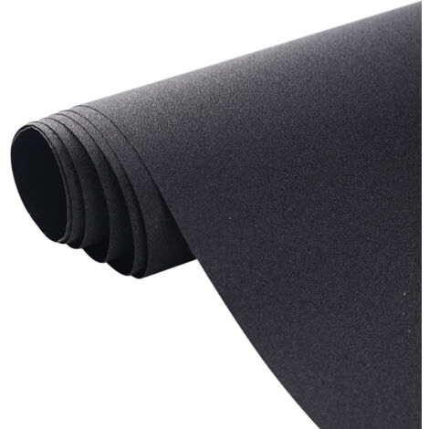 Lámina de PVC negra para ventanas, 60 x 200 cm / 45 x 200 cm, sin adhesivo.