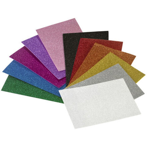 LAMINA EVA 40X60 CM. PURPURINA VERDE OSCURO FAIBO 1659-04