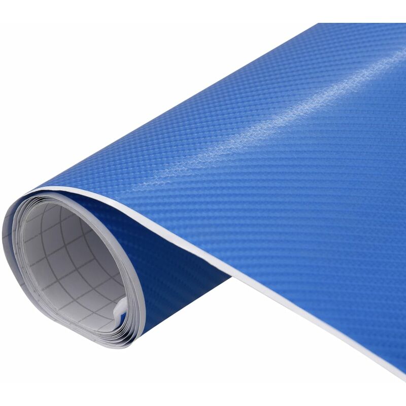 

Lámina para coches azul mate 4D 200x152 cm