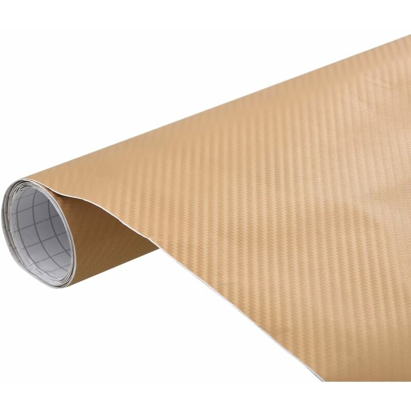 

Lámina para coches dorado mate 3D 500x152 cm - Vidaxl
