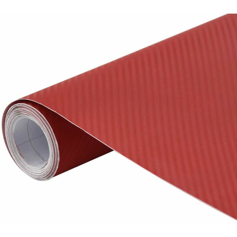 

Lamina para coches rojo mate 3D 200x152 cm