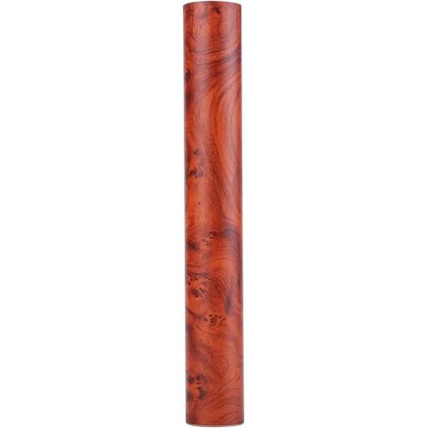 Lámina protectora para el interior del coche, 30 x 100 cm, textura madera, autoadhesiva, para puertas y ventanas (2 unidades)
