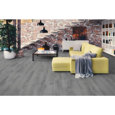 Laminado efecto roble blanqueado 138x19