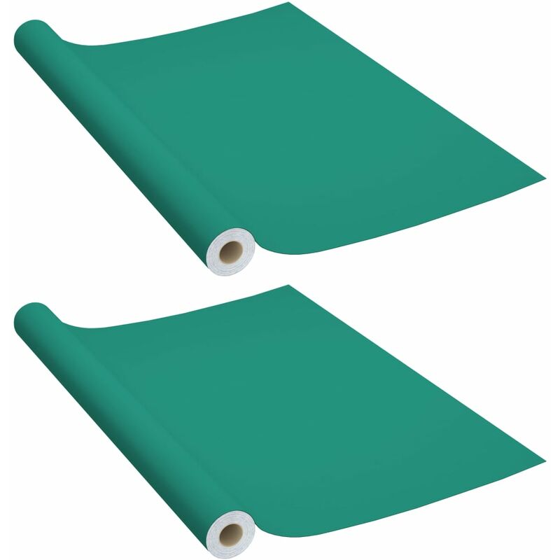 

Vidaxl - Láminas autoadhesivas muebles 2 uds PVC azul bebé 500x90 cm - Azul