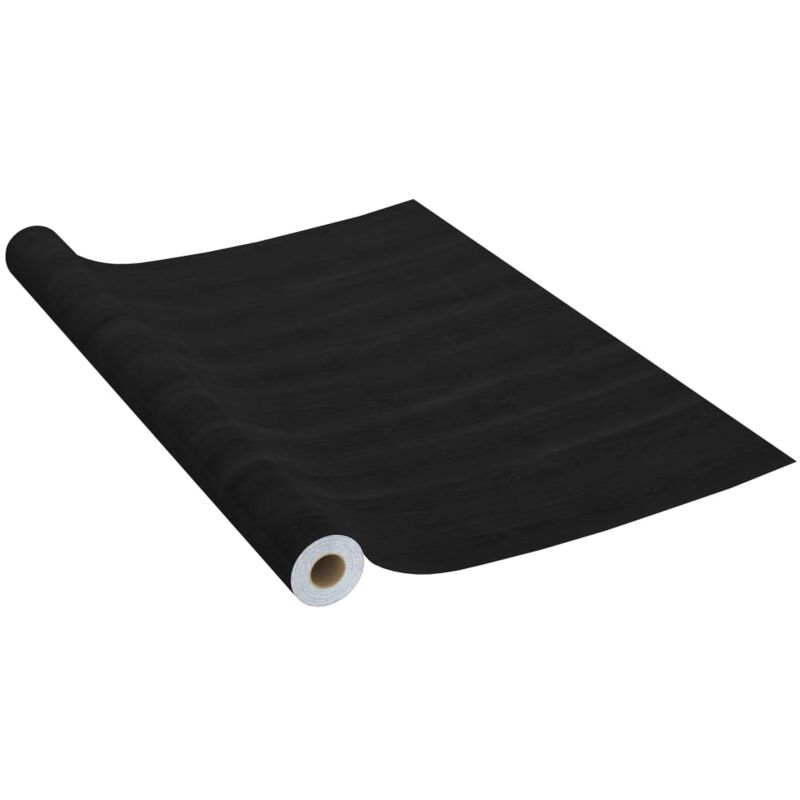 

Láminas autoadhesivas para muebles PVC madera oscura 500x90 cm - Negro - Vidaxl