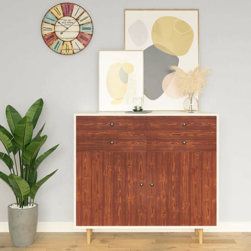 

Laminas autoadhesivas muebles PVC color acacia 500x90 cm