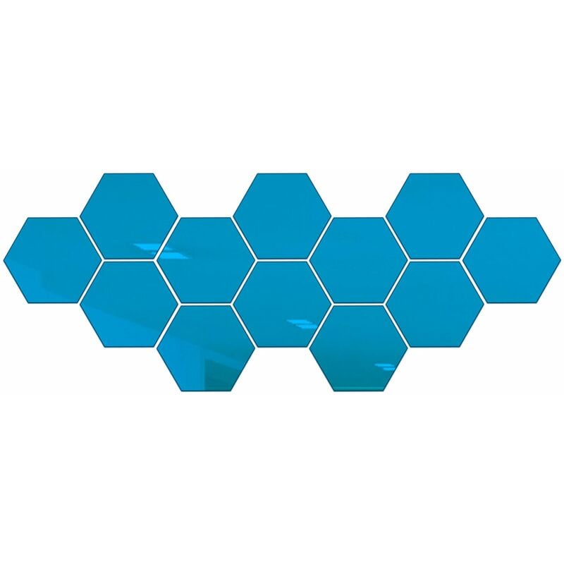 

Laminas de espejo hexagonales reflectantes flexibles Azulejos de espejo autoadhesivos Pegatinas de espejo sin vidrio para decoracion del hogar Uso