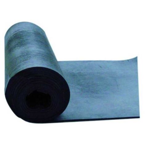 Láminas de goma negra rollo de 5 metros H. cm. 150 Sp. mm. 3