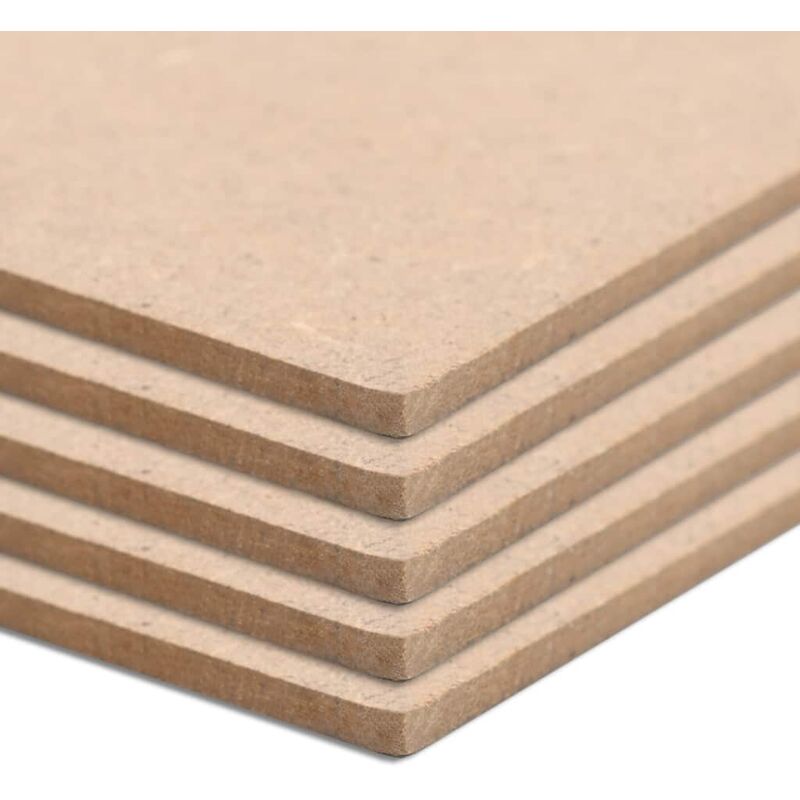 

Láminas de MDF cuadradas 8 unidades 60x60 cm 12 mm