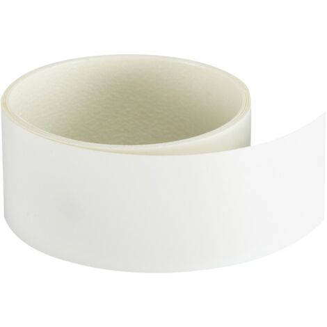 Laminat-Arbeitsplattenkante Weiß Matt L.132, Stärke 0,3 mm Centrale Brico