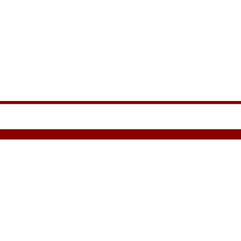 Laminato per incisione bordeaux/bianco 1,6 mm LZ-912-016