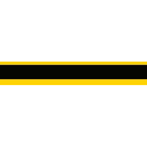 Laminato per incisione interna giallo/nero 0,5 mm LZ-906-005