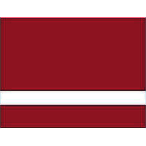 Laminato per incisione interna rosso/bianco 0,5 mm LZ-903-005