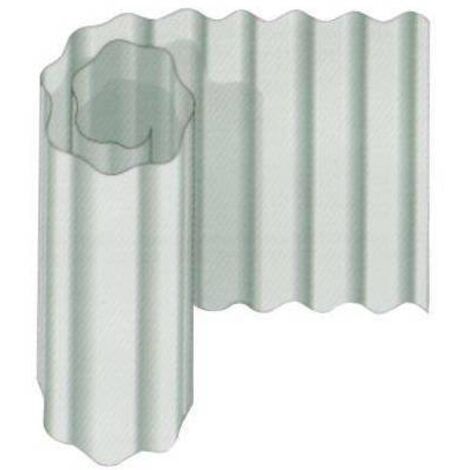 LAMINATO VETRORESINA ONDULATO NEUTRO - H.CM 200 L.MT 20 - 1 pezzo