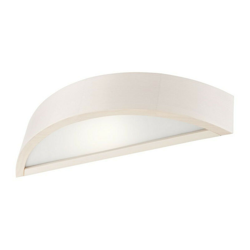 Lamkur Integrierte LED-Wandleuchte Weiß, 1x E27