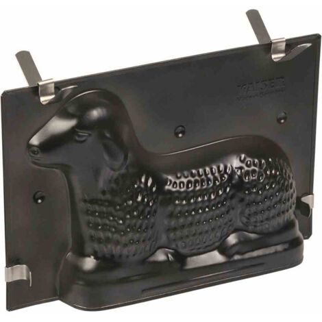 Lammbackform 0,7 l schwarz, antihaftbeschichtet