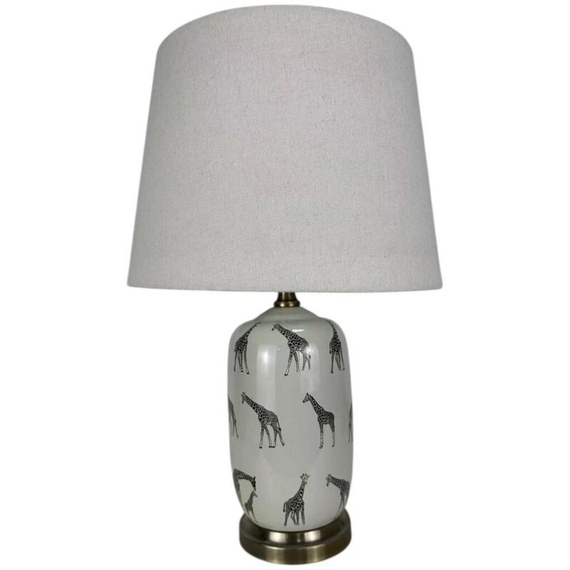 Image of Lamp and Shade - Ceramic -&hellip;