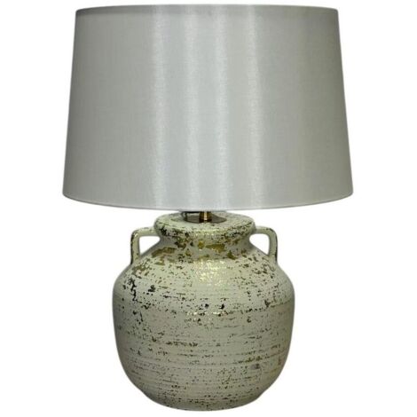 Lamp and Shade - Ceramic - L30 x W30 x H41 cm