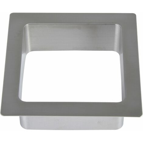 LAMP® Einwurfrahmen eckig 108 x 108 mm Edelstahl