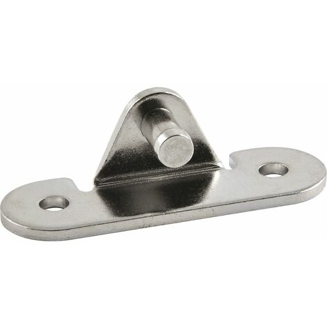 LAMP® Glasmontageplatte NSDX - 10, Stahl vernickelt
