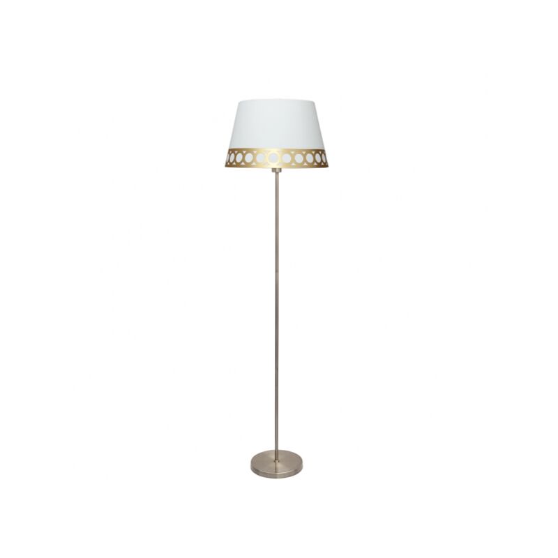Lampadaire Dalia 1xe27 blanc/or of Fabrilamp