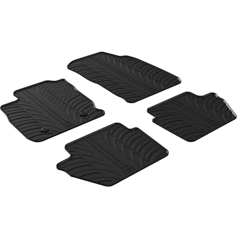 Image of Set tappeti su misura in gomma - compatibile per Ford Ecosport (03/1406/23)