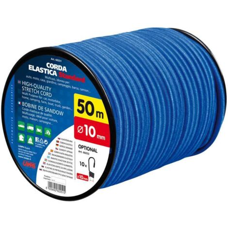 Lampa 60251 Corda Elastica in Bobina, Diametro 10mm, Lunghezza 50 m