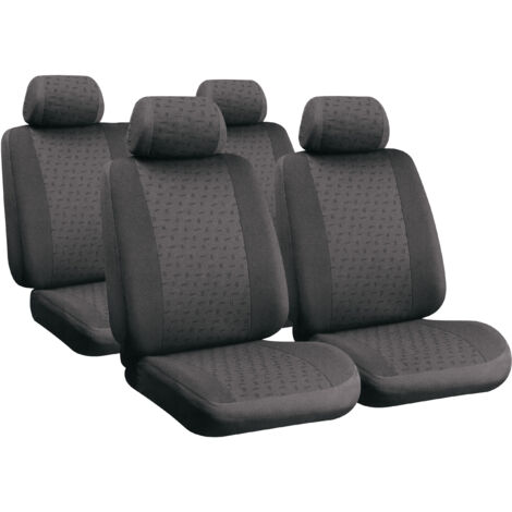 LAMPA- Set fodere, Coprisedili  coordinate per auto - Antracite -nero