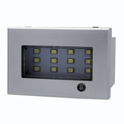 Lampada 3m Led Segnapasso Emergenza Silver Compatibile Bticino Axolute