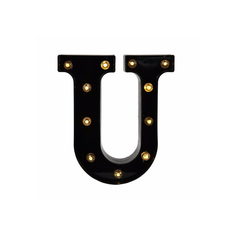 Lampada a forma di lettera a LED lampada da