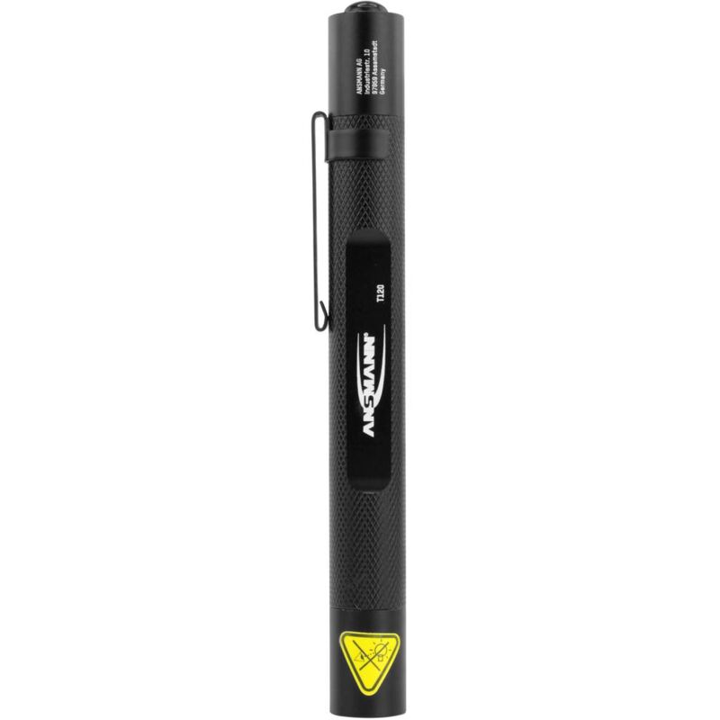 Image of 1600-0160 Future T120 Lampada a forma di penna Penlight a batteria led (monocolore) 115 mm Nero - Ansmann