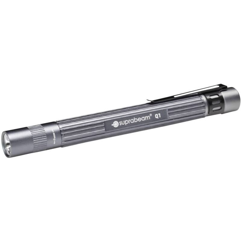 Image of Q1 Q1 Lampada a forma di penna Penlight a batteria led (monocolore) 14.2 cm Grigio - Suprabeam