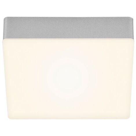 Lampada a incasso LED senza cornice IP20 11 W 3000K argento metallo-plastica Briloner
