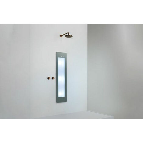 Lampada a infrarossi naturale Solarium + Luce UV Grigia Sunshower Plus M M0600-M0103