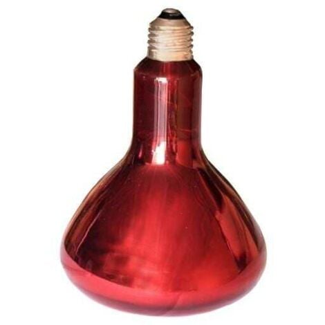 Lampada a infrarossi per fornire calore alla lettiera, potenza 250 W