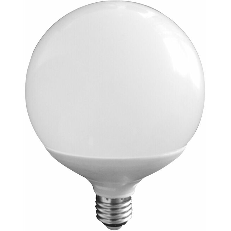 Image of Lampada a led 18watt globo g120 risparmio energia e27 classe a+ 160x120 pegaso luce k: 6000k luce fredda