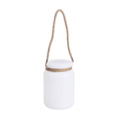 Lampada a led bianca per uso interno ed esterno Ø 14 a - h 21 cm