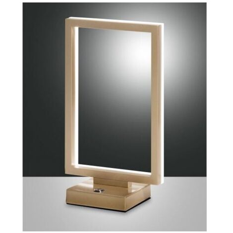 Lampada a led da tavolo BARD 15W Oro Opaco 3394-30-225 Fabas Luce