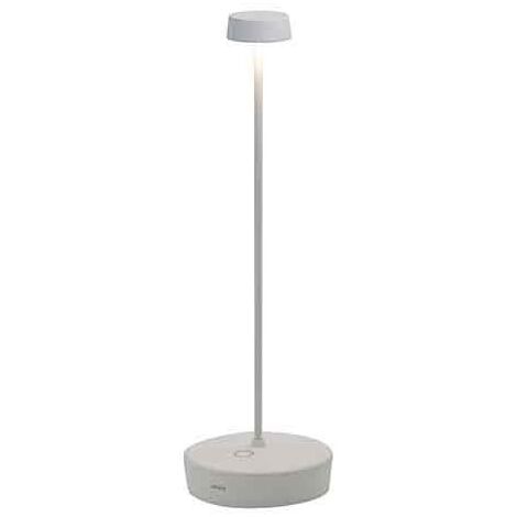 Lampada a led da tavolo Swap Pro Bianco ricaricabile e dimmerabile